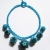 Blar, wiosenny naszyjnik z beaded beads / Sol / Biżuteria / Naszyjniki