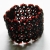 Czarny ogród, bransoletka, beading / Sol / Biżuteria / Bransolety