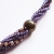 Morado, naszyjnik z ametystami, pirytem i kryształami Swarovskiego, beading / Sol / Biżuteria / Naszyjniki