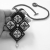 Mitha, geometryczny naszyjnik z kryształami Swarovskiego, beading / Sol / Biżuteria / Naszyjniki
