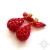 Ażurowe krople z korala, beading  / Sol / Biżuteria / Kolczyki