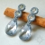 Blue Shade, kolczyki z kryształami Swarovskiego, beading / Sol / Biżuteria / Kolczyki