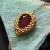 Lair, bransoletka z fasetowanym rubinem, beading / Sol / Biżuteria / Bransolety