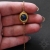 Gorm, bransoletka z fasetowanym szafirem, beading / Sol / Biżuteria / Bransolety