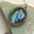 Mithril, bransoletka z fasetowanym labradorytem, beading / Sol / Biżuteria / Bransolety