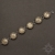Sëlwer, bransoleta z krzemieniem pasiastym, beading / Sol / Biżuteria / Bransolety
