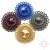Sapphire, broszka z kryształem Swarovskiego, haft koralikowy / Sol / Biżuteria / Broszki