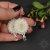 Snow White, ślubne kolczyki, haft koralikowy / Sol / Biżuteria / Kolczyki