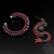 Arfarn, smocza bransoleta cuff, beading / Sol / Biżuteria / Bransolety
