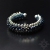 Fenrann, smocza bransoleta cuff, beading / Sol / Biżuteria / Bransolety