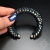 Fenrann, smocza bransoleta cuff, beading / Sol / Biżuteria / Bransolety