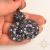 Violeta, ażurowe kolczyki z kryształkami, beading / Sol / Biżuteria / Kolczyki