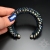 Fenrann, smocza bransoleta cuff, beading / Sol / Biżuteria / Bransolety