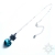Serce Bermuda Blue, wisiorek z kryształami Swarovskiego, beading / Sol / Biżuteria / Wisiory