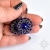 Majestic Blue III, kolczyki z kryształami Swarovskiego, beading / Sol / Biżuteria / Kolczyki