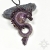Synir, wisior ze smokiem, beading / Sol / Biżuteria / Wisiory