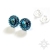 Bermuda blue II, kolczyki z kryształami Swarovskiego, beading / Sol / Biżuteria / Kolczyki