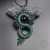 Vrariel, wisior ze smokiem, beading / Sol / Biżuteria / Wisiory