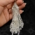 Gealai, srebrne ślubne kolczyki, beading / Sol / Biżuteria / Kolczyki