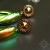 Yashil, miedziane kolczyki z kryształami Swarovskiego, beading / Sol / Biżuteria / Kolczyki