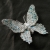 Zimowy motyl, broszka, beading / Sol / Biżuteria / Broszki