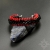 Shagrax, smocza bransoleta cuff, beading / Sol / Biżuteria / Bransolety