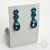 Bermuda Blue, kolczyki z kryształami Swarovskiego, beading / Sol / Biżuteria / Kolczyki