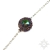 Electra, bransoletka z kryształem Swarovskiego, beading / Sol / Biżuteria / Bransolety