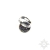 Heliotrope, pierścionek z kryształem Swarovskiego, beading / Sol / Biżuteria / Pierścionki