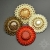 Fleur de jaspe, broszka z jaspisem, beading, haft koralikowy / Sol / Biżuteria / Broszki