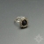 Gorm, pierścionek z fasetowanym szafirem, beading / Sol / Biżuteria / Pierścionki