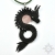 Nazyrth, wisior ze smokiem, beading / Sol / Biżuteria / Wisiory