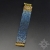 Blue Ombre, wyplatana bransoleta, beading / Sol / Biżuteria / Bransolety