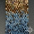 Blue Ombre, wyplatana bransoleta, beading / Sol / Biżuteria / Bransolety