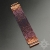 Purple Ombre, wyplatana bransoleta, beading / Sol / Biżuteria / Bransolety