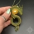 Orinys, wisior ze smokiem, beading / Sol / Biżuteria / Wisiory