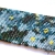 Forget Me Not, szeroka wyplatana bransoleta, beading / Sol / Biżuteria / Bransolety