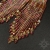 Yávan, różowo-złote "indiańskie" kolczyki, beading / Sol / Biżuteria / Kolczyki