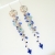 Raindrops dangling earrings / Nina Rossi Jewelry / Biżuteria / Kolczyki