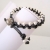 Braided leather bracelet / Nina Rossi Jewelry / Biżuteria / Bransolety