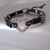 Braided leather bracelet / Nina Rossi Jewelry / Biżuteria / Bransolety