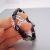 Braided leather bracelet / Nina Rossi Jewelry / Biżuteria / Bransolety