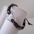Braided leather bracelet / Nina Rossi Jewelry / Biżuteria / Bransolety