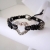 Braided leather bracelet / Nina Rossi Jewelry / Biżuteria / Bransolety