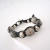 Braided leather bracelet / Nina Rossi Jewelry / Biżuteria / Bransolety