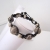 Braided leather bracelet / Nina Rossi Jewelry / Biżuteria / Bransolety