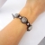 Braided leather bracelet / Nina Rossi Jewelry / Biżuteria / Bransolety