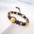 Nina Rossi Jewelry, Biżuteria, Bransolety, Braided leather bracelet