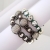 Braided leather bracelet / Nina Rossi Jewelry / Biżuteria / Bransolety