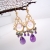 purple fusion  / Nina Rossi Jewelry / Biżuteria / Kolczyki